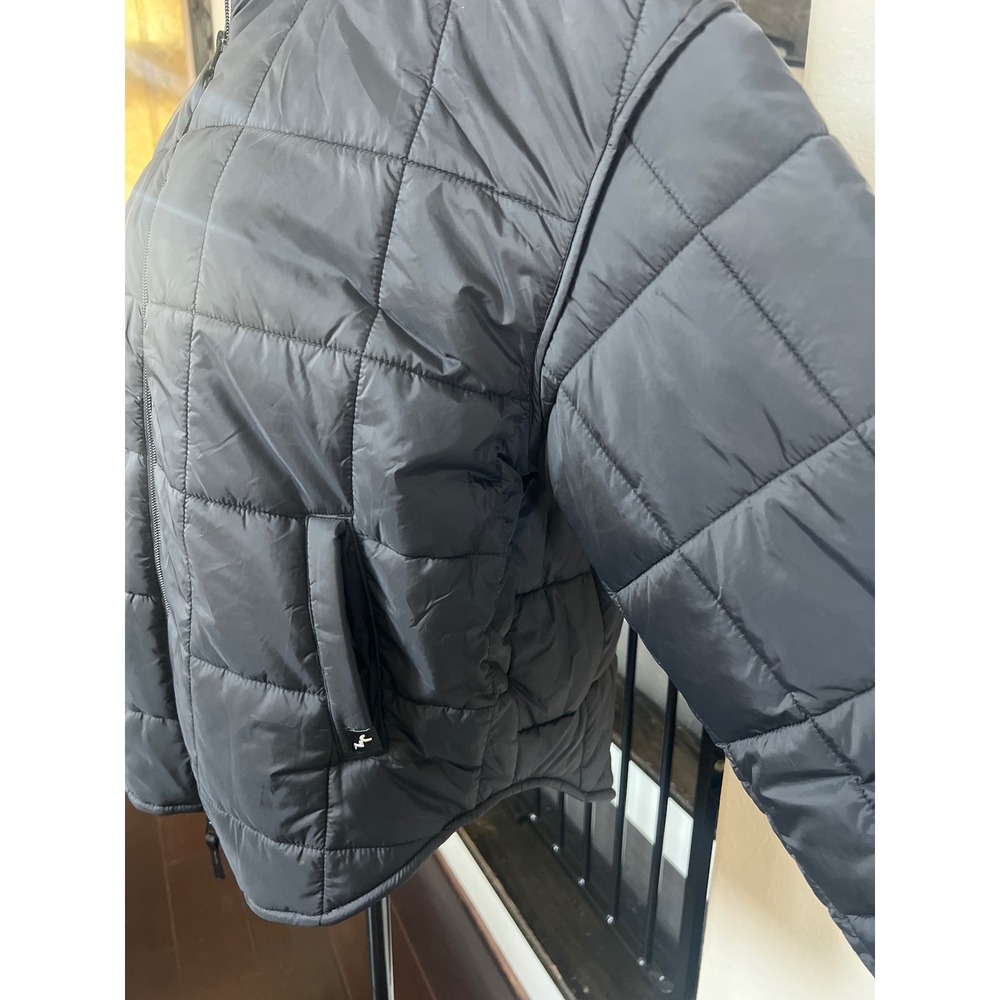 JoyLab Black Boxy Padded Jacket - Picture 5 of 7